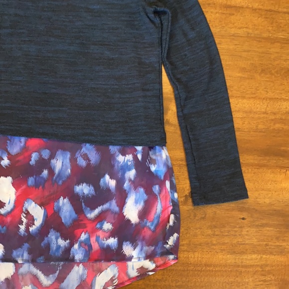 Poéme Women’s Size Small Peplum Top - Picture 4 of 8